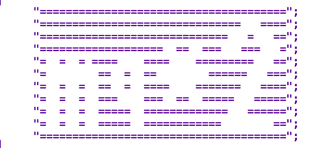 MQ2 wordmark rendered in purple ASCII-style lines